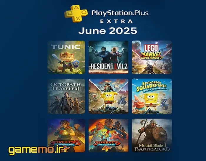 لیست بازی های ماه ژوئن PlayStation Plus Extra و Premium اعلام شد | عناوین جذاب این ماه را بشناسید لیست بازی های ماه ژوئن PlayStation Plus Extra و Premium اعلام شد | عناوین جذاب این ماه را بشناسید
